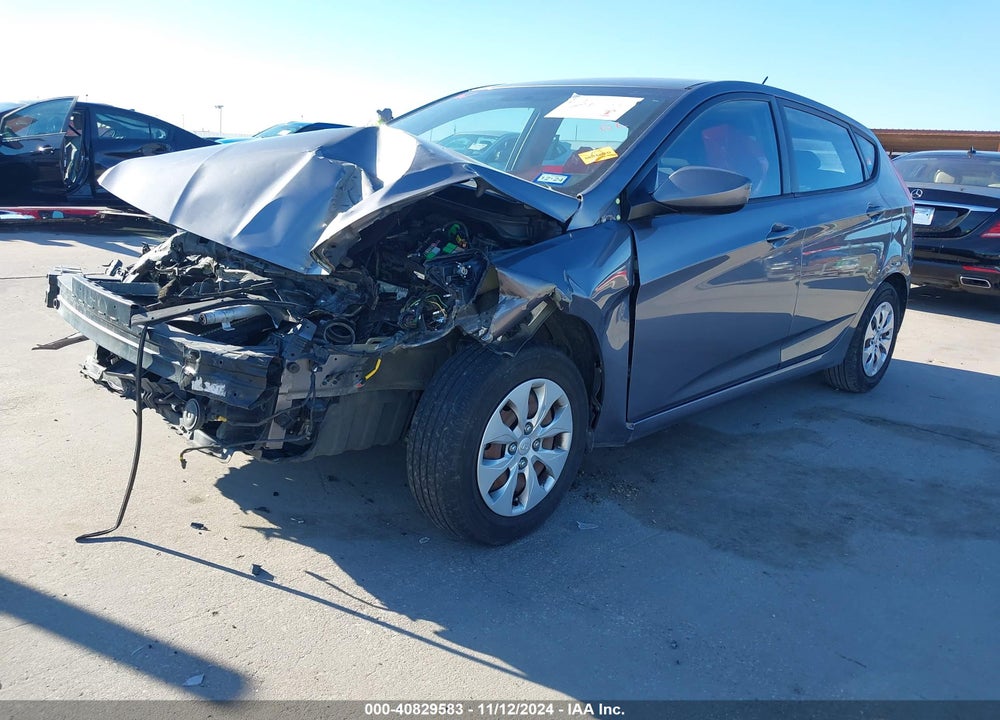 2015 HYUNDAI ACCENT GS VIN: KMHCT5AE2FU207336