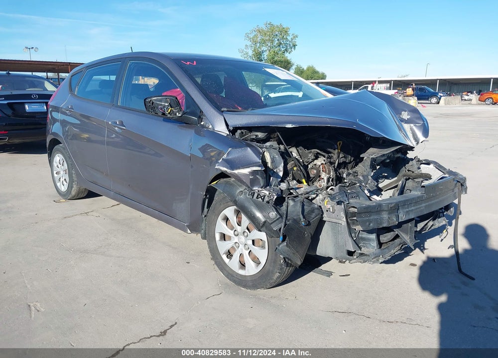 2015 HYUNDAI ACCENT GS VIN: KMHCT5AE2FU207336