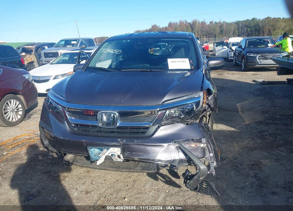 2021 HONDA PILOT AWD EX-L VIN: 5FNYF6H58MB073824