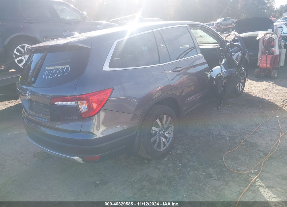 2021 HONDA PILOT AWD EX-L VIN: 5FNYF6H58MB073824