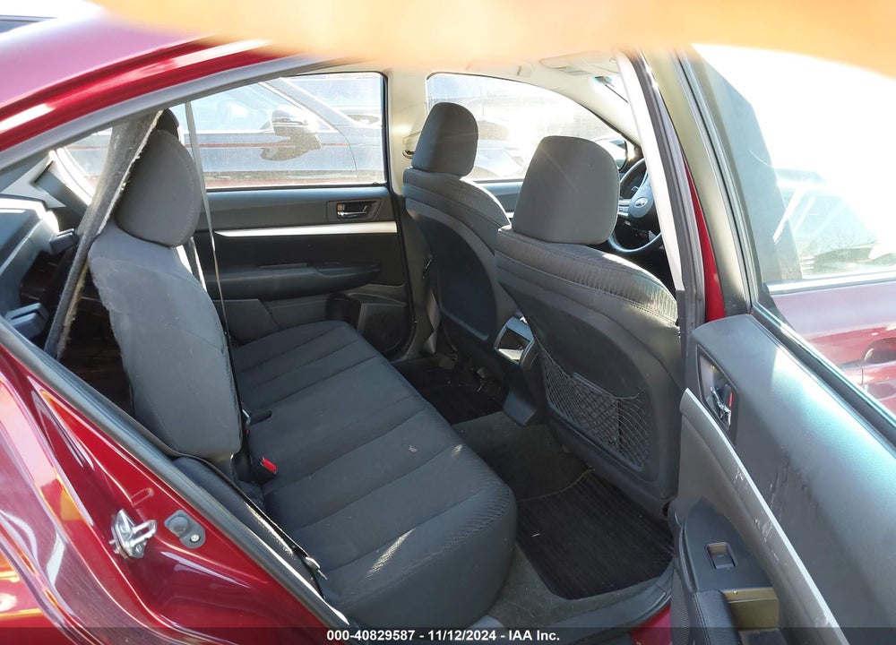 2012 SUBARU LEGACY 2.5I PREMIUM VIN: 4S3BMBC63C3042884