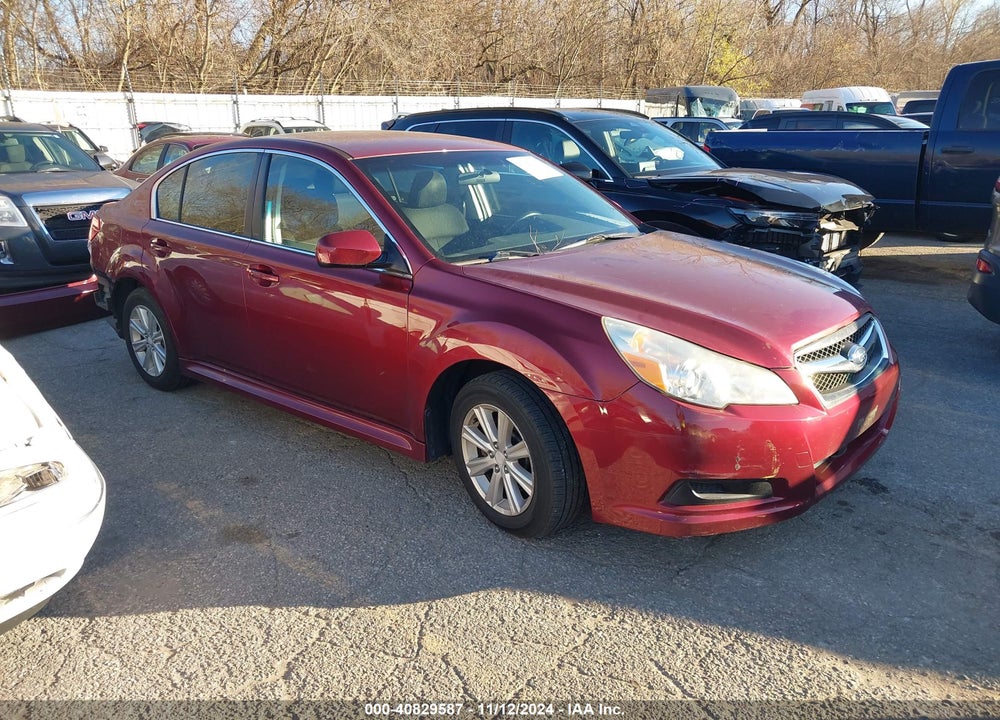2012 SUBARU LEGACY 2.5I PREMIUM VIN: 4S3BMBC63C3042884