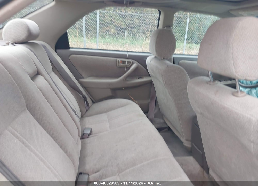 2001 TOYOTA CAMRY LE VIN: 4T1BG22K31U088465