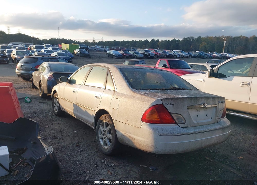 2002 TOYOTA AVALON XLS VIN: 4T1BF28B62U208271