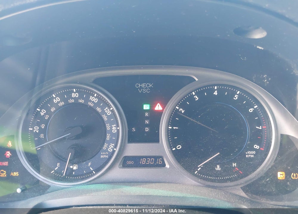 2008 LEXUS IS 250 VIN: JTHBK262085068464