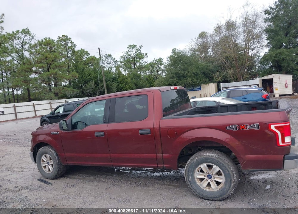 2017 FORD F-150 XLT VIN: 1FTEW1EF9HKD26659