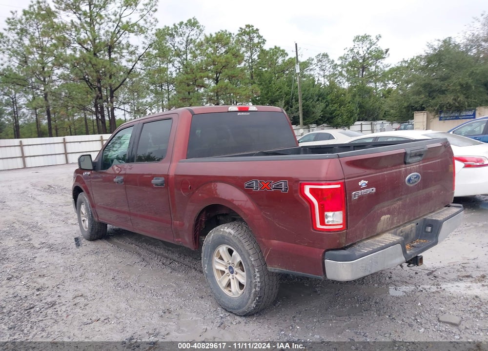 2017 FORD F-150 XLT VIN: 1FTEW1EF9HKD26659