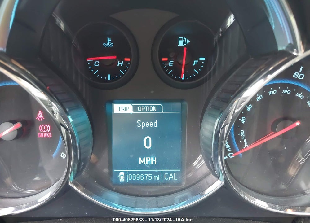 2013 CHEVROLET CRUZE 1LT MANUAL VIN: 1G1PD5SB2D7327861