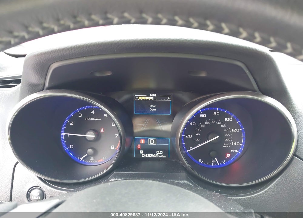 2019 SUBARU OUTBACK VIN: 4S4BSAFC8K3330430