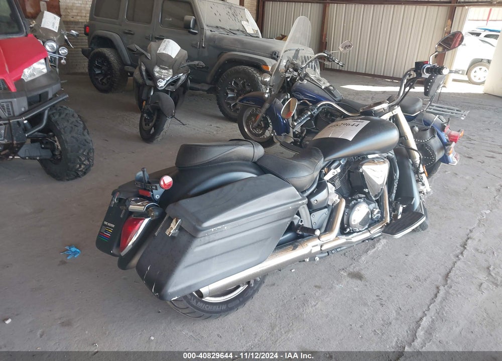 2009 YAMAHA XVS1300 A VIN: JYAVP24E69A007816