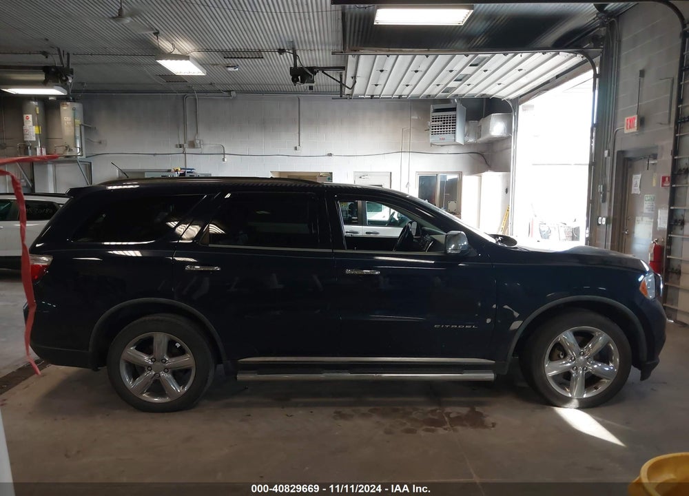 2012 DODGE DURANGO CITADEL VIN: 1C4SDJET9CC159382