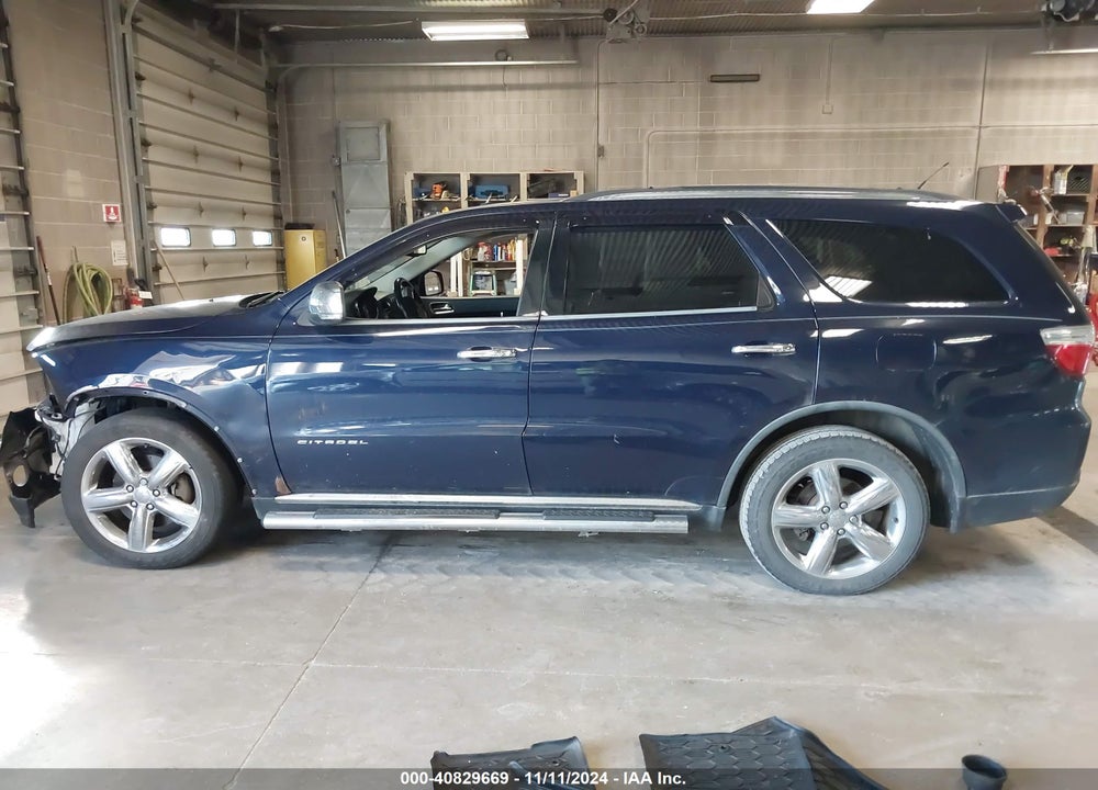 2012 DODGE DURANGO CITADEL VIN: 1C4SDJET9CC159382