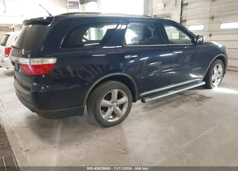 2012 DODGE DURANGO CITADEL VIN: 1C4SDJET9CC159382