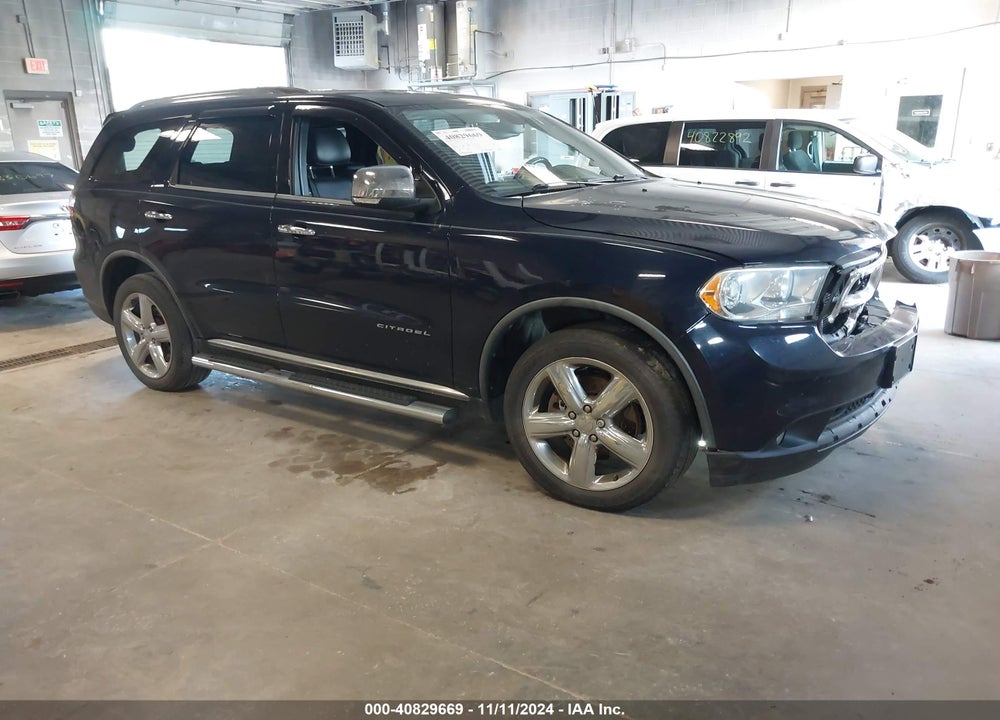 2012 DODGE DURANGO CITADEL VIN: 1C4SDJET9CC159382