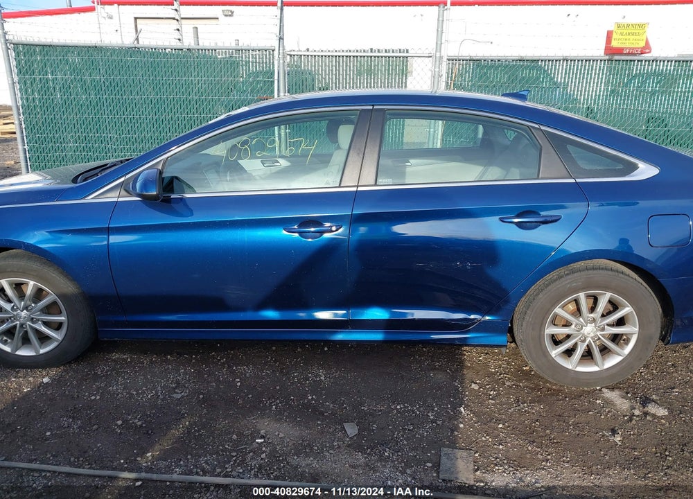2019 HYUNDAI SONATA SE VIN: 5NPE24AF8KH779731