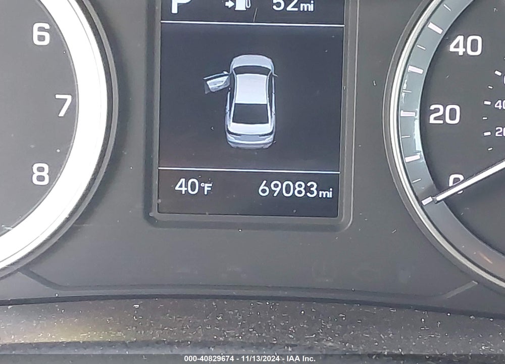 2019 HYUNDAI SONATA SE VIN: 5NPE24AF8KH779731