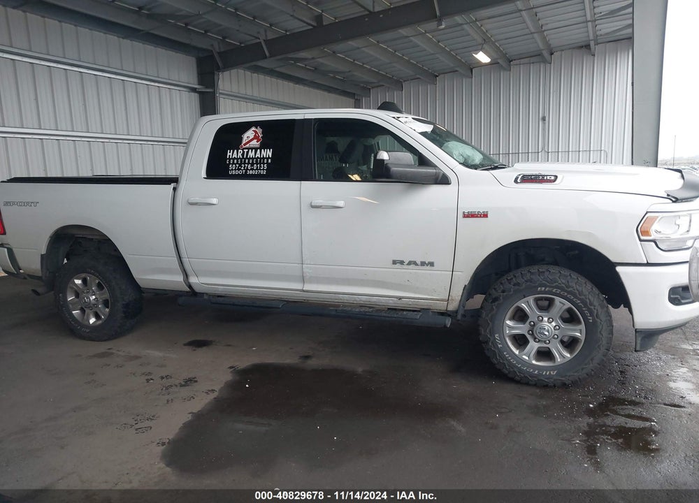 2019 RAM 2500 BIG HORN 4X4 6'4 BOX VIN: 3C6UR5DJ0KG698106