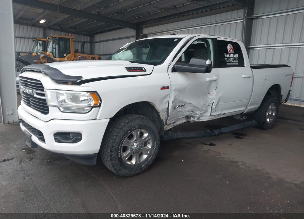 2019 RAM 2500 BIG HORN 4X4 6'4 BOX VIN: 3C6UR5DJ0KG698106