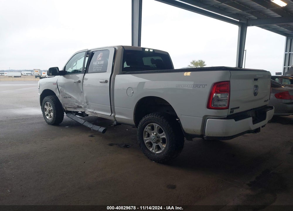 2019 RAM 2500 BIG HORN 4X4 6'4 BOX VIN: 3C6UR5DJ0KG698106