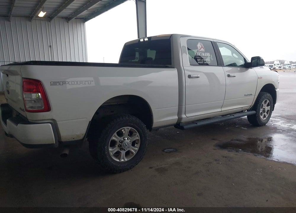 2019 RAM 2500 BIG HORN 4X4 6'4 BOX VIN: 3C6UR5DJ0KG698106
