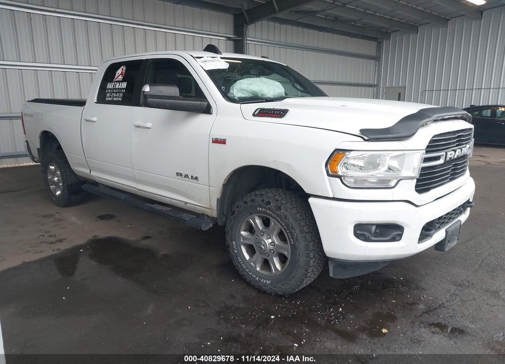 2019 RAM 2500 BIG HORN 4X4 6'4 BOX VIN: 3C6UR5DJ0KG698106