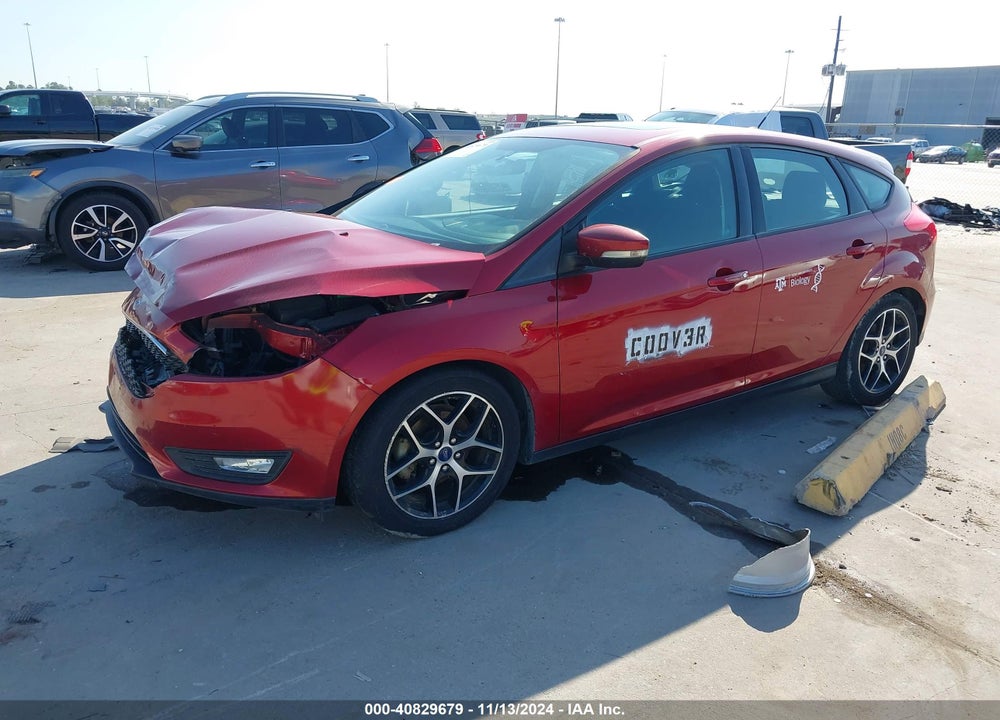 2017 FORD FOCUS SEL VIN: 1FADP3M2XHL347717
