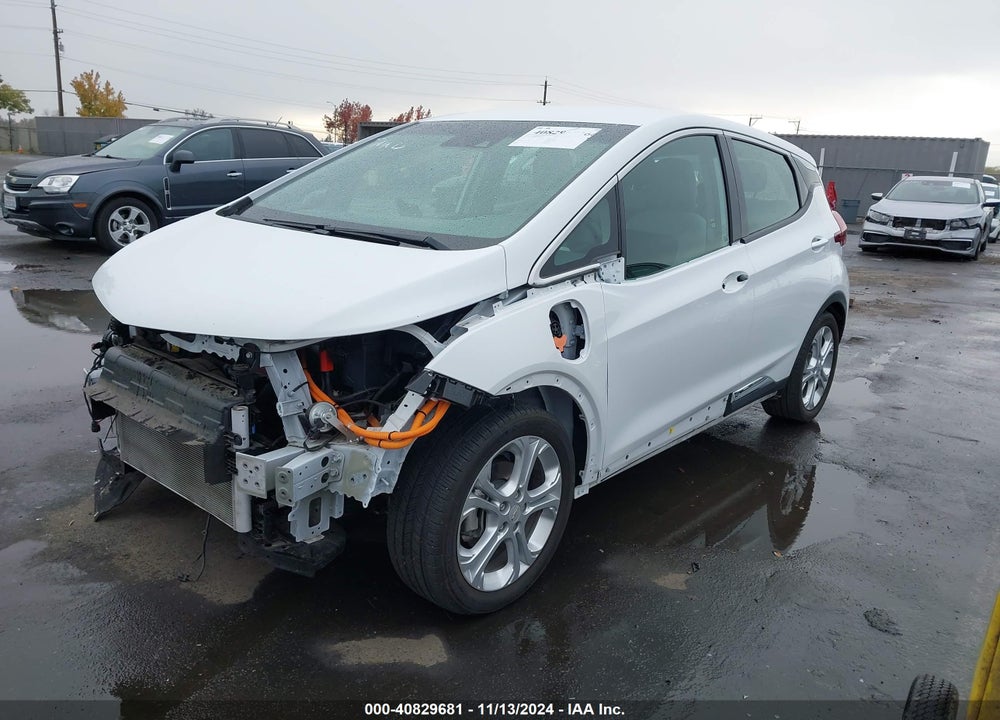 2021 CHEVROLET BOLT EV FWD LT VIN: 1G1FY6S04M4107787