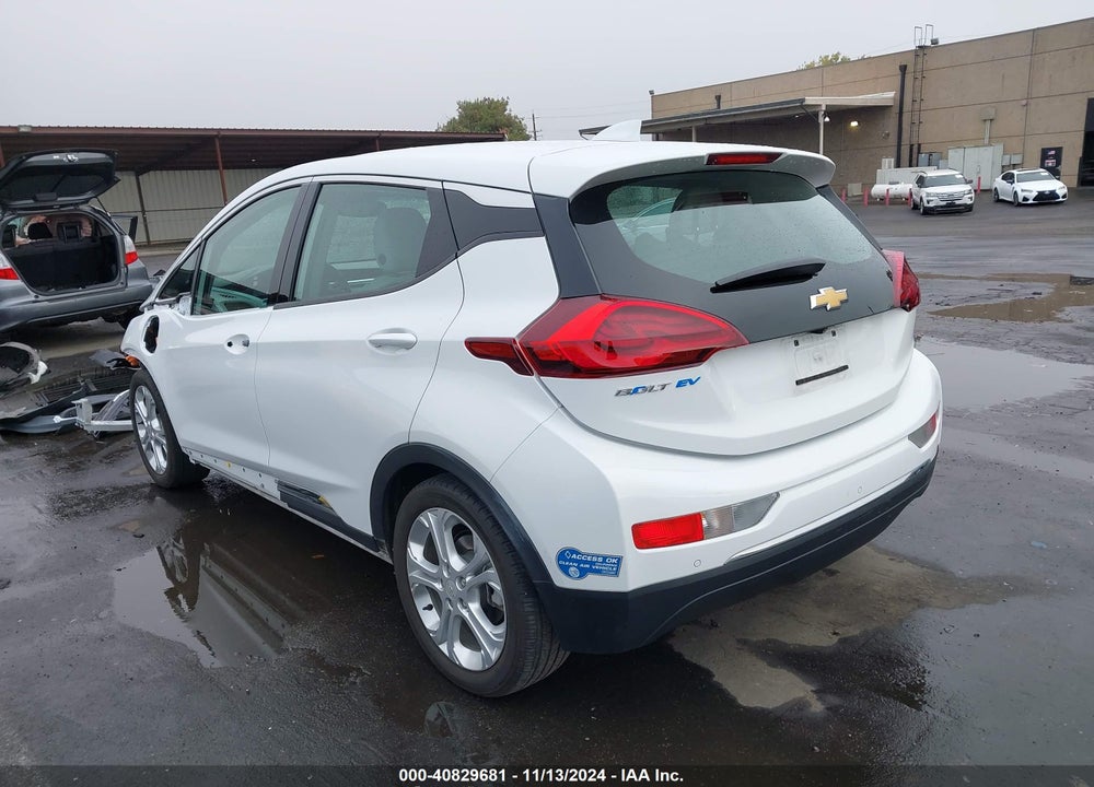 2021 CHEVROLET BOLT EV FWD LT VIN: 1G1FY6S04M4107787
