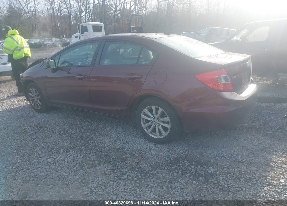 2012 HONDA CIVIC EX-L VIN: 19XFB2F94CE343850