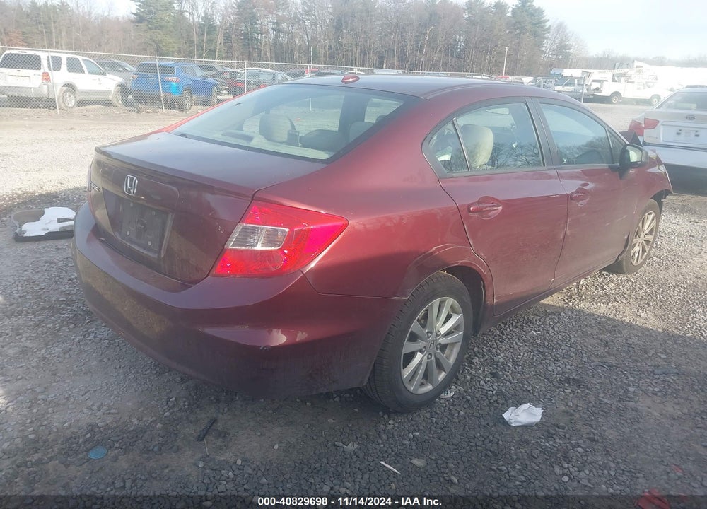 2012 HONDA CIVIC EX-L VIN: 19XFB2F94CE343850