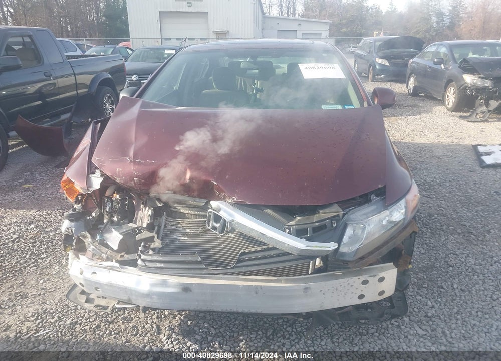 2012 HONDA CIVIC EX-L VIN: 19XFB2F94CE343850