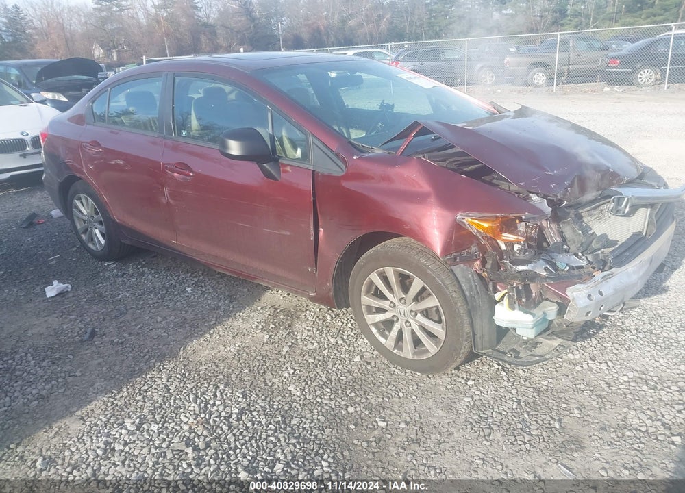 2012 HONDA CIVIC EX-L VIN: 19XFB2F94CE343850
