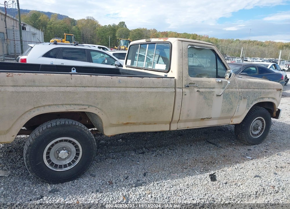 1983 FORD F150 VIN: 1FTEF14F3DLA37508