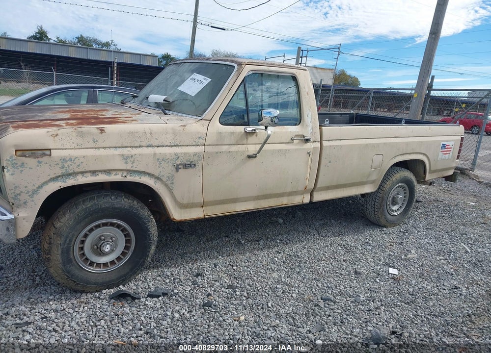 1983 FORD F150 VIN: 1FTEF14F3DLA37508
