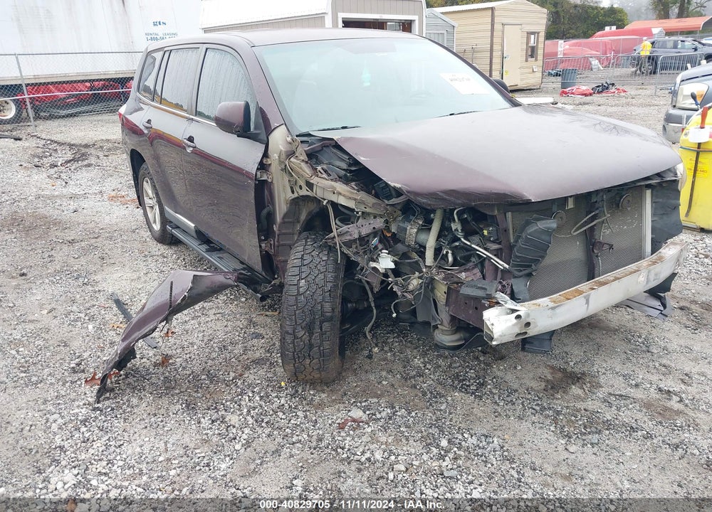 2012 TOYOTA HIGHLANDER VIN: 5TDZA3EHXCS029480