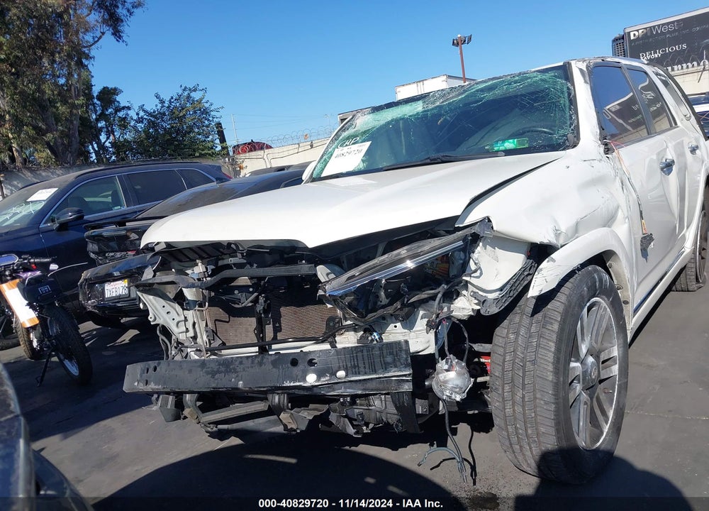 2016 TOYOTA 4RUNNER LIMITED VIN: JTEZU5JR0G5139589