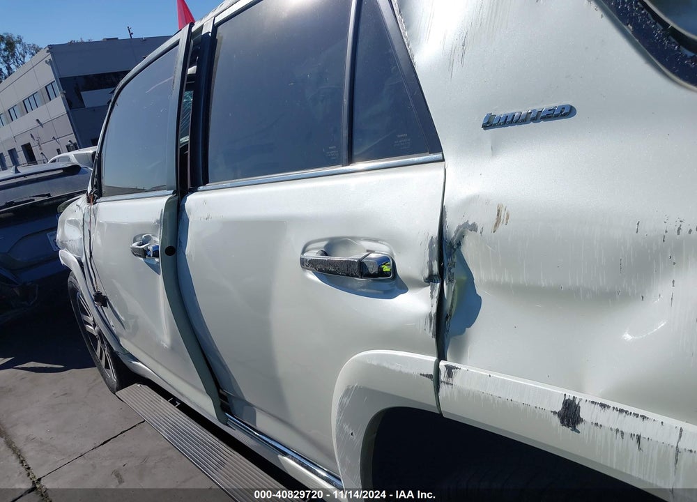 2016 TOYOTA 4RUNNER LIMITED VIN: JTEZU5JR0G5139589