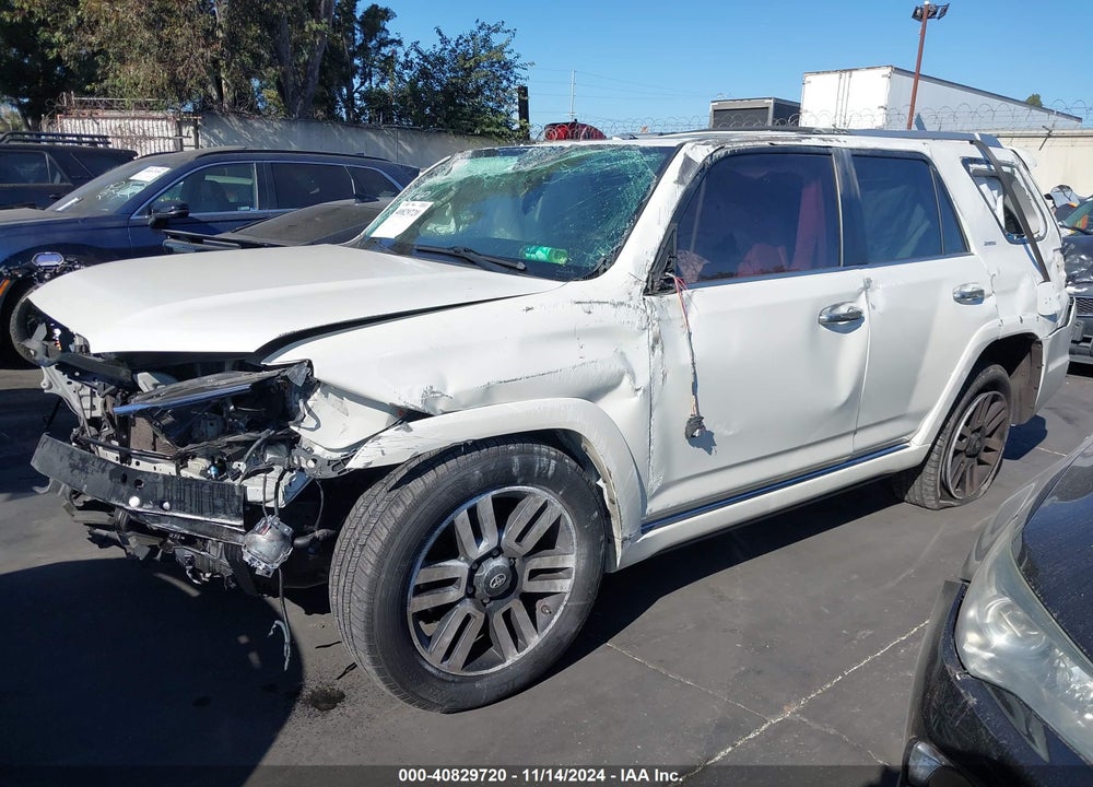 2016 TOYOTA 4RUNNER LIMITED VIN: JTEZU5JR0G5139589