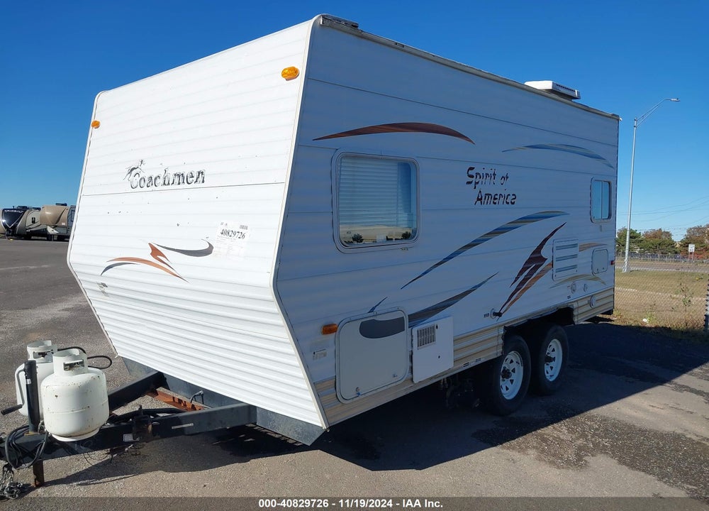 2007 COACHMEN TRAVEL VIN: 1TC2B138271510112