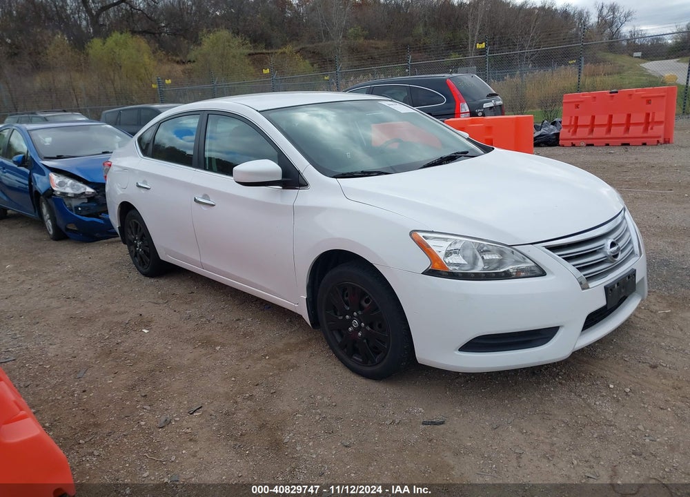2015 NISSAN SENTRA SV VIN: 3N1AB7AP2FL672840