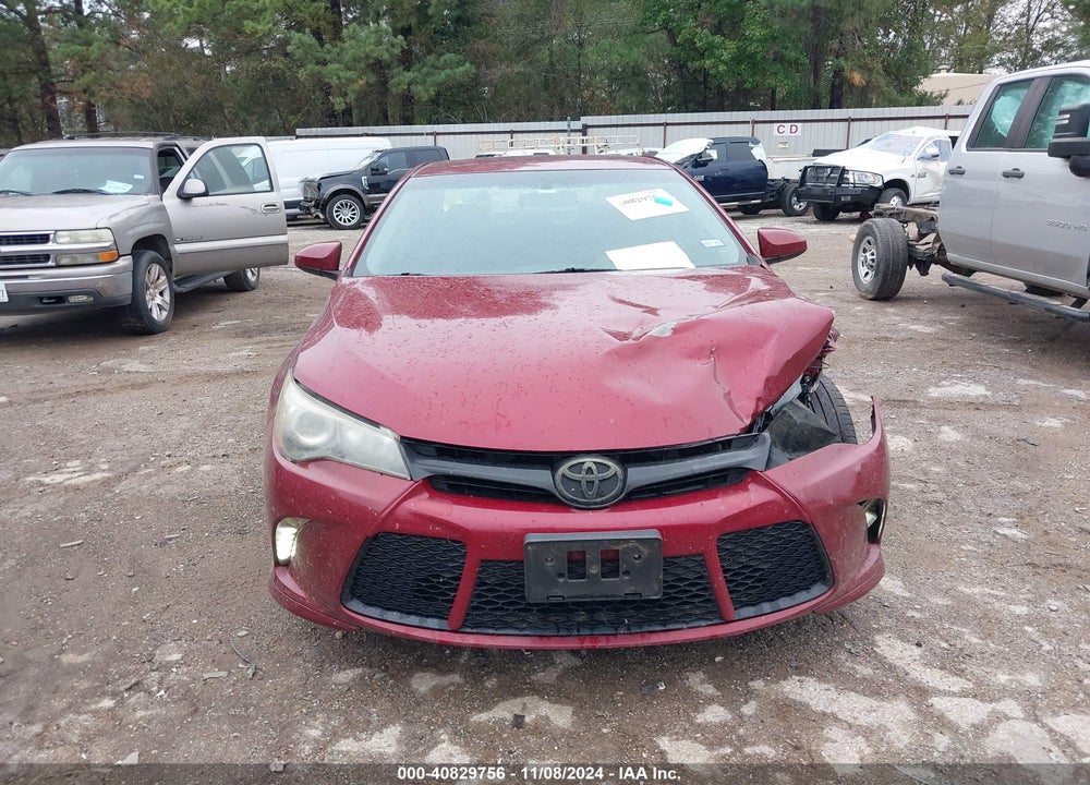 2016 TOYOTA CAMRY SE VIN: 4T1BF1FK5GU600503