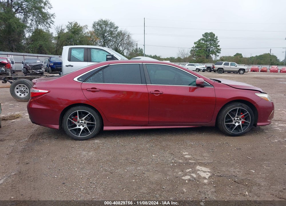 2016 TOYOTA CAMRY SE VIN: 4T1BF1FK5GU600503