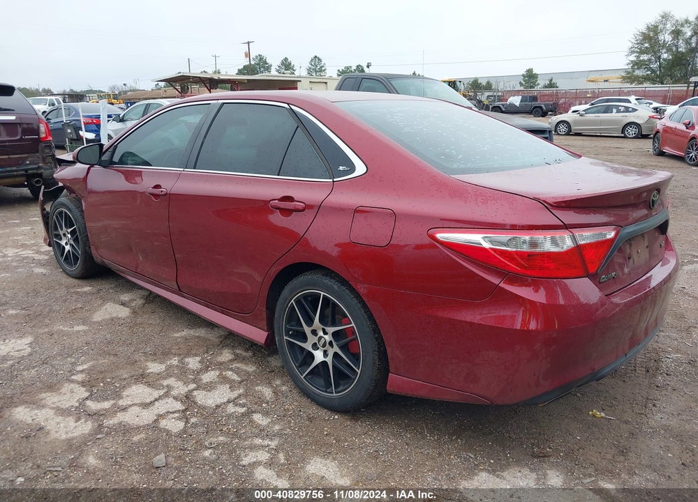 2016 TOYOTA CAMRY SE VIN: 4T1BF1FK5GU600503