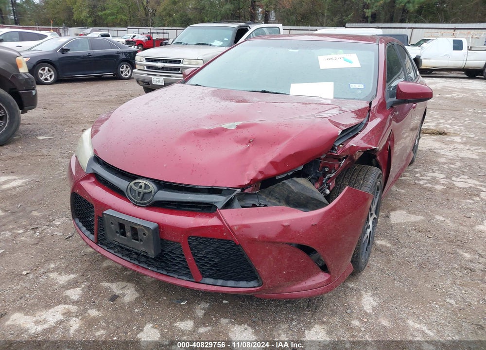 2016 TOYOTA CAMRY SE VIN: 4T1BF1FK5GU600503