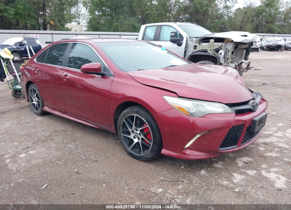 2016 TOYOTA CAMRY SE VIN: 4T1BF1FK5GU600503