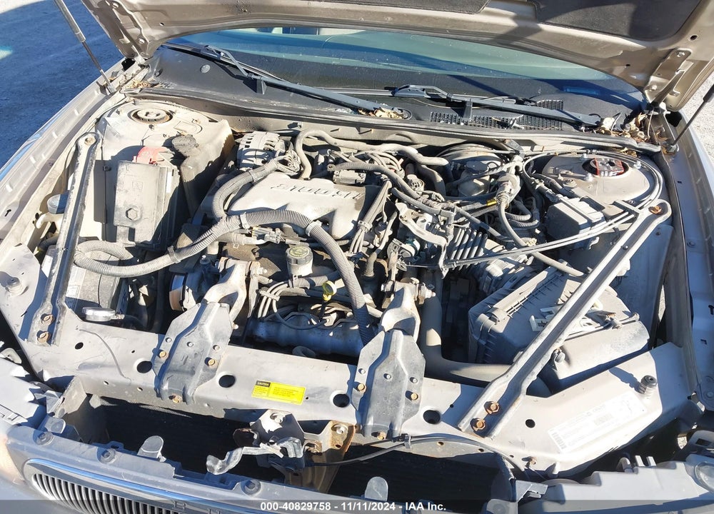 2001 BUICK CENTURY CUSTOM VIN: 2G4WS52J811299200