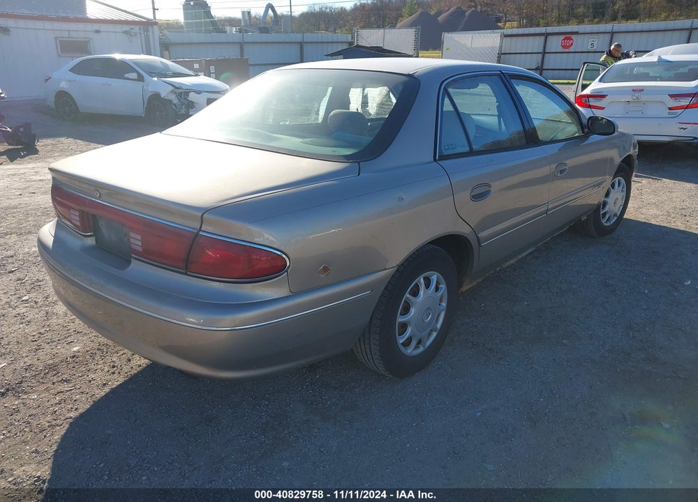 2001 BUICK CENTURY CUSTOM VIN: 2G4WS52J811299200