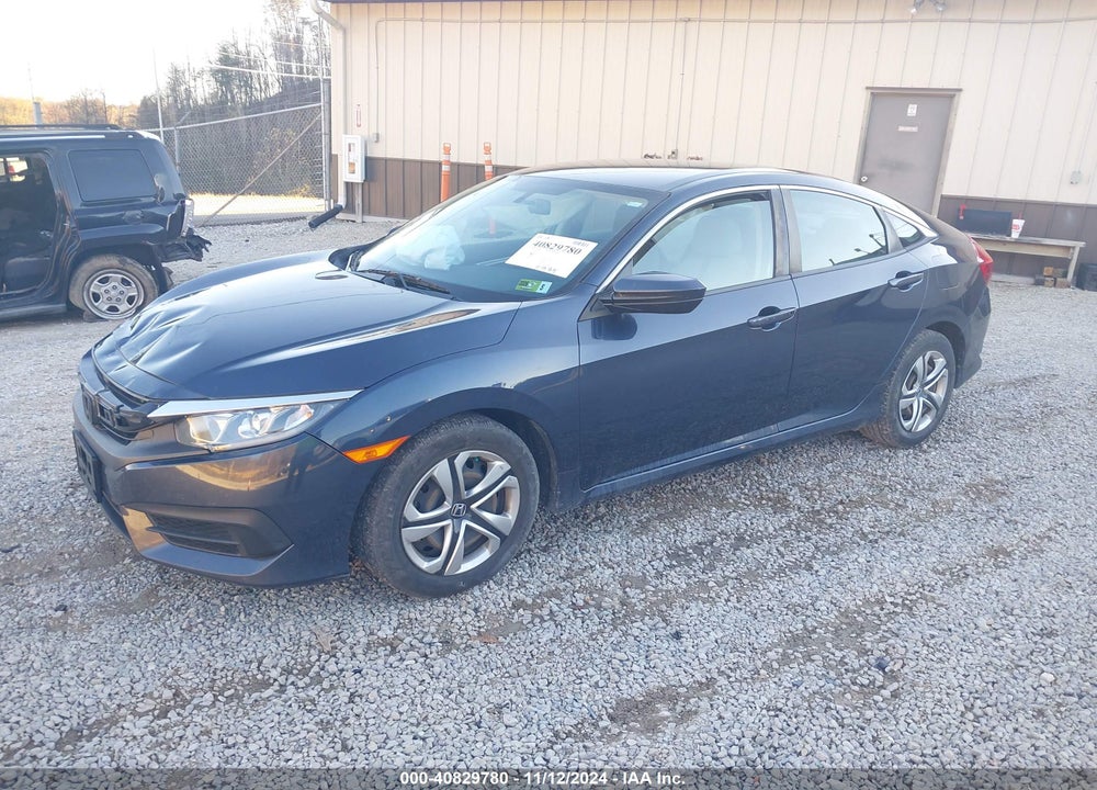 2016 HONDA CIVIC LX VIN: 19XFC2F57GE068684