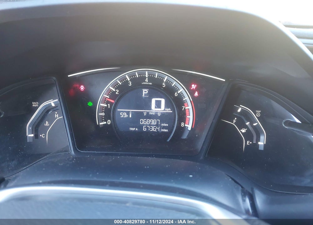 2016 HONDA CIVIC LX VIN: 19XFC2F57GE068684