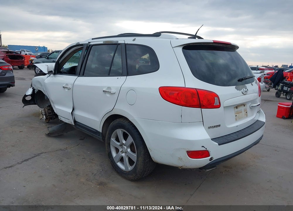 2009 HYUNDAI SANTA FE LIMITED VIN: 5NMSH13E39H278189